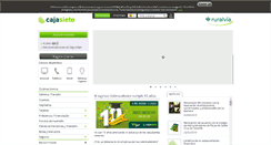 Desktop Screenshot of cajasiete.com