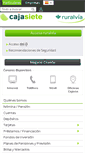 Mobile Screenshot of cajasiete.com